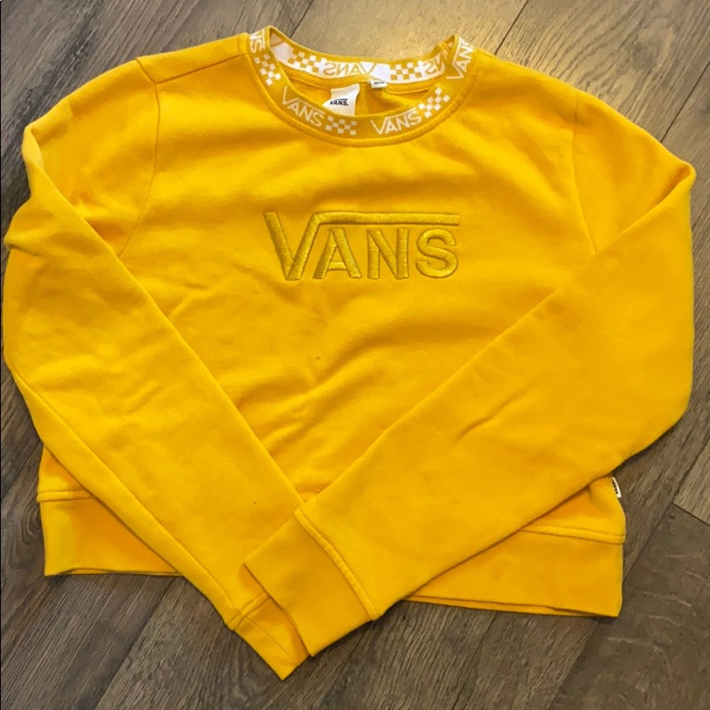 Yellow Vans Sweatshirt